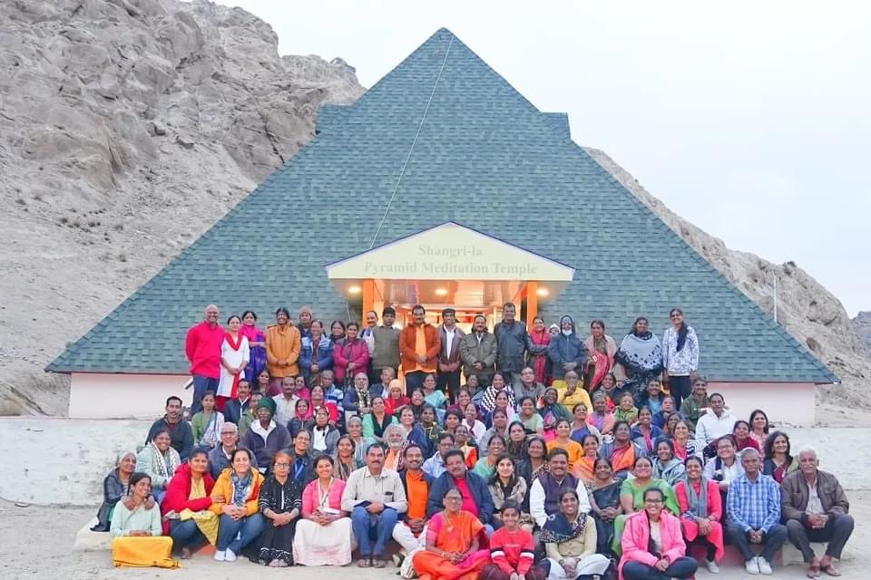 Meditation pyramid